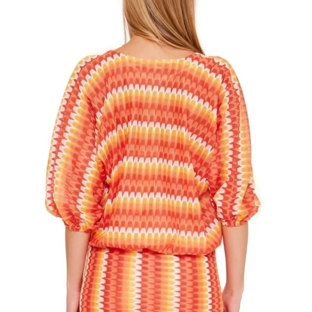 Trina Turk sunray tunic coverup